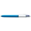 bic Penna a sfera a scatto BIC 4 Colours M 1 mm assortiti 801867