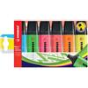 stabilo Evidenziatori Stabilo Boss Original 2-5 mm assortiti conf. 6 pezzi - 70/6