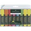 faber-castell Evidenziatori Faber-Castell Textliner 48 Refill tratto 1-2-5 mm assortiti astuccio da 6+2 omaggio - 154862