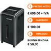 Fellowes Distruggidocumenti 225Ci a frammento 100% Jam Proof - 4622001 Fellowes