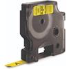 dymo Nastro per etichettatrici Dymo D1 9 mm x 7 m nero/giallo S0720730