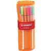 stabilo Fineliner Stabilo Point 88 0,4 mm assortiti 25 colori standard + 5 Neon rotolo da 30 - 8830-2