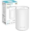 TP-Link Deco X1500-4G, Router 4G+ CAT6 con SIM Card, Wi-Fi 6 Mesh, Dual Band AX1