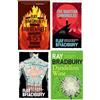 HarperVoyager ltd Ray Bradbury Collection 4 Books Set (Fahrenheit 451, The Martian Chronicles, The Illustrated Man, Dandelion Wine)