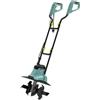 Daimann Motozappa Elettrica Richiudibile - Zappatrice Elettrica 1050W 36cm con Scatola Riduzione in Alluminio e Profondità Regolabile