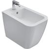 CERAMICA GLOBO Stone bidet 56.36 multi 1foro filo parete con fissag ghost bianco lucido prod: st009bi codice prod: ST009BI