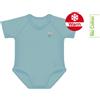 J Bimbi Warm Tribe - Eucalyptus Body Neonato 0-36 Mesi Azzurro, 1 body