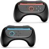 TiMOVO Impugnatura Compatibile con Nintendo Switch 2 JoyCon, Impugnatura Ergonomica per Controller Joy-Con Switch 2, Controller Grip Custodia Anti-sudore e Antiscivolo, Nero