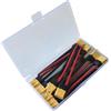 GTIWUNG 5 Paia XT60H Connettore Maschio Femmina con Cavo di Silicone 10cm 12AWG, XT60H M/F Spina con Connettore con Cavi per Batteria RC Lipo FPV Drone