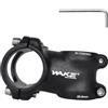 Marjoramy Attacco Manubrio MTB 31.8 mm, Attacco Manubrio Regolabile(Gradi) di Alluminio, Attacco Manubrio Riser Extender per Bici da Strada, Mountain Bike, MTB, BMX, Ciclismo- Nero (45mm)