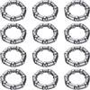 QUARKZMAN Cuscinetto a Sfere per Pedivella della Bicicletta 2/7Pollici (8mm) x 7 Sfere, 12pz Cuscinetti a Sfere di Ricambio per Cuscinetti del Supporto Montagna Ruota Bici Telaio Riparazione