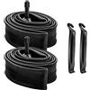 SIMEIQI Camera d'aria per bici da 35,6 cm con valvola Schrader, 2 leve per pneumatici, adatta per bici da strada e mountain bike da 14 x 1,75/1,95/2,125