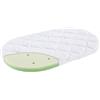 Träumeland T030805 Materasso Little Angel per Carrello, 46 x 82 x 4.5 cm (Ovale)
