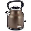 Ariete 2864 Classica Bollitore Elettrico dal Design Raffinato, 2000 W, 1.7 Litri, Bronzo