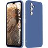 ISOI - Cover per Samsung Galaxy A14 4G / A14 5G, Custodia Morbida in Silicone Liquido, Protezione Completa Antiurto Ultra Sottile per il Corpo - Blu