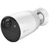 EZVIZ HB3 2K Telecamera Wi-Fi Esterno a Batteria 100% Senza Fili, Telecamere Aggiuntiva, Batteria Durata 120 Giorni, Visione Notturna a Colori, Rilevamento di Persone, Audio Bidirezionale, Alexa