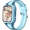Atopment Orologio Intelligente per Bambini 4G Smartwatch Telefon Impermeabile con WiFi GPS SOS Controllo Genitori Videochiamata SMS Modalità Classe Rifiuto Chiamate Sconosciute Sveglia pre Ragazzi e Ragazze