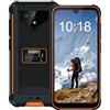 SAIET Smartphone Rugged 4G Ultra Resistente - Telefono Indistruttibile IP68 per Viaggi e Lavoro con Fotocamera Subacquea, Batteria 5100mAh, Android 13, NFC e Power Bank Integrato - Sicuro Smart STS601 SAIET