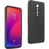 REY Cover in Gel TPU Nera per XIAOMI REDMI K20 PRO - REDMI K20 - Mi 9T - Mi 9T PRO, Ultra Sottile 0,33 mm, Morbido Flessibile, Custodia Silicone