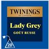 Twinings - Tè aromatizzato russo al bergamotto e agli agrumi, 20 bustine, 40 g