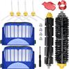 EATBALE Kit Accessori di Ricambio per iRobot Roomba 600 500 Series 694 692 690 680 660 665 651 650 614 Robot aspirapolvere, 1 Spazzola con setole e frullino Flessibile, 4 spazzole Laterali, 2 filtri