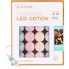 GuirLED - Guirlanda luminoso a LED per batuffoli di cotone USB - Luce notturna per bambini 2h - Alimentatore doppio USB 2A incluso - 3 intensità - 32 sfere 3,2m - Unicorno