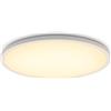 Yuanfenghua Plafoniera LED Soffitto 21 W, 2400 Lumen, 3000 K, Lampada da Soffitto a Risparmio Energetico, Moderna, Rotonda, Soffitto per Cameretta, Cucina, Soggiorno, Balcone