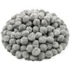 TOAOB THE ONE AND ONLY BABY TOAOB 300 pezzi Pom Poms per Lavoretti Grigio 2cm Mini Pompon Piccoli Pon Pon per Decorazione Festiva Artigianato Creativi Fai Da Te Cucito