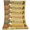 Rock and Baby Assortimento Naturale Organico Goloka Masala | Incenso Naturale Aromaterapia | Scatola 6 Confezioni da 15 g | Diverse Fragranze, Grande Durata, Aroma Delicato