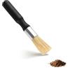 AzureRay Pennello Per Macinacaffè Barista Professionale Con Setole Morbide, Pennello Cucina Per Pulizia Macchina Caffè, Accessorio Manuale Per Casa E Bar, Legno Naturale