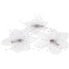 Didiseaon 3 Pz Accessori Per Piega Forcina Per Kit Molletta Per Da Donna Incantesimi Perline Mini Fermagli Per Spille Per Bianca Tessuto