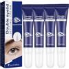 YIIRA Crema fissante per le palpebre doppie per l'ingrandimento degli occhi, crema impermeabile invisibile per modellare e definire doppie palpebre, crema lifting per le palpebre (4 pezzi)