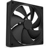 NZXT F140P | Ventola case PC pres. statica 140mm | Per radiatori/dissipatori | Alta pres. statica | Presa post. smussata | Cuscinetti fluidod. | Rumore ridotto | Controllo PWM | Nero
