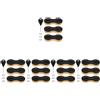 5 Sets Base Della Pinna Caudale Pinne Sostitutive Sup Accessori Per Tavole Surf