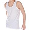 HDUK Mens Underwear Confezione da 6 canottiere intime da uomo, 100% cotone, colore bianco, disponibile nelle taglie S/M/L/XL/XXL bianco White
