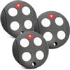 LUIRSAY Set di 3 telecomandi compatibili con MHOUSE GTX4, 433,92 MHz, 4 canali, telecomando per N1ce Group-MHOUSE (3PCS)