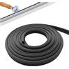 SNSYGN 30 metri Ø3,0 mm di nastro di gomma per Keder, guarnizione in gomma per zanzariera, rete protettiva contro gli insetti, colore nero