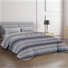 Dorian Home, Trapunta Invernale Matrimoniale in Cotone, Piumone Matrimoniale Double Face, Trapunta Matrimoniale Invernale 270x270 cm Made in Italy (Smeralda Grigio, Singolo 170x270 cm)
