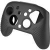Generic Custodia Protettiva in Silicone per Switch 2 Pro Controller di Gioco, Custodia Morbida Antipolvere, Copertura del Gamepad Antiscivolo e Antigraffio per Switch 2 Pro Accessori di Gioco (Nero)