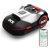 DCK Tagliaerba Robot 1000㎡ con Controllo App, Pendenza 40%, Rasaerba con Impostazione del Programma di Taglio, Altezza di taglio 30-60MM, Sensore Pioggia, Connessione WiFi e Bluetooth, 54dB, IPX5