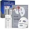 Crunier Siero Collagene Viso, con Maschera Collagene Viso, Siero Antietà con Acido Ialuronico e Vitamina E e Niacinamide, Ripara Nutre