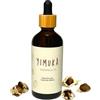 YIMUKA Olio di Moringa puro al 100%, 100 ml, olio vegano per la cura della pelle, non raffinato e sostenibile, perfetta cura dell'idratazione, biologico, equo e sociale in vetro marrone con pipetta di