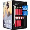KLARSTEIN Frigorifero 70L, Mini frigo Silenzioso con Ripiani Rimovibili, Porta in Vetro e LED, Adatto all'Uso Esterno, 0-10°C