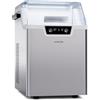 Klarstein Macchina Ghiaccio 200W, Macchina del Ghiaccio Professionale, Fabbricatore Ghiaccio Secco Alimentare 12kg, Pepite di Ghiaccio con Display LED, Macchina Ghiaccio Casa Autopulente Touch