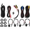 Holigie Vista surround panoramica a telecamera per auto a 360 Holigie, fotocamera di backup AHD 720p / 1080p con visione notturna, AHD IP68 per Android Auto Radio Night Vision 7 (1080p)
