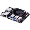 ASUS Tinker Edge R Scheda SBC, Processore Arm Big.Little, RAM 4 GB LPDDR4, GPU Arm Mali T860, NN Rockchip NPU, 16 GB eMMC, Lettore MicroSD, LAN, WiFi, Dissipazione Attiva, Alimentazione 65W