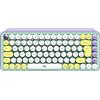 Logitech POP Keys Tastiera Meccanica Wireless con Tasti Emoji Personalizzabili, Layout Internazionale QWERTY - Daydream