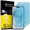 GENERICO 3 Pezzi, pellicola protettiva in Vetro Temperato flessibile per Samsung GALAXY S7 EDGE, senza bolle, durezza 9H Nano, ultra resistente, 0,33mm, non adatta per i telefoni a bordi curvi