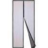VR VETRINEINRETE Vetrineinrete® Zanzariera magnetica nera per porte finestre tenda chiusura con calamita antizanzare insetti mosche universale varie misure (120X240 cm)
