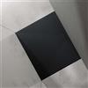 doporro Piatto Doccia Rettangolare 100x120 cm in Resina Minerale Antracite Effetto Pietra, Ultrasottile H 3 cm Antiscivolo - Geoma07